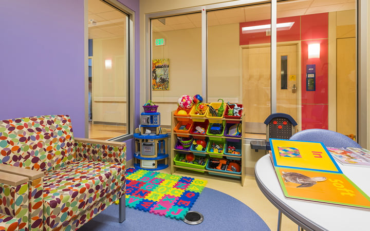 South Campus patient play area