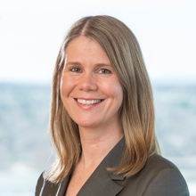 Headshot photograph of Jena Hausmann, president and CEO of Children's Hospital Colorado