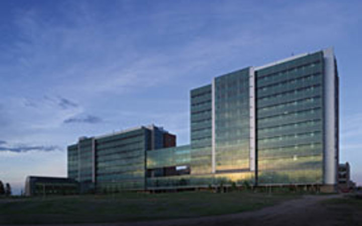The research complex on the Anschutz Medical Campus.