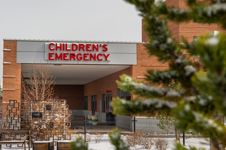 Children's Hospital Colorado emergency room exterior